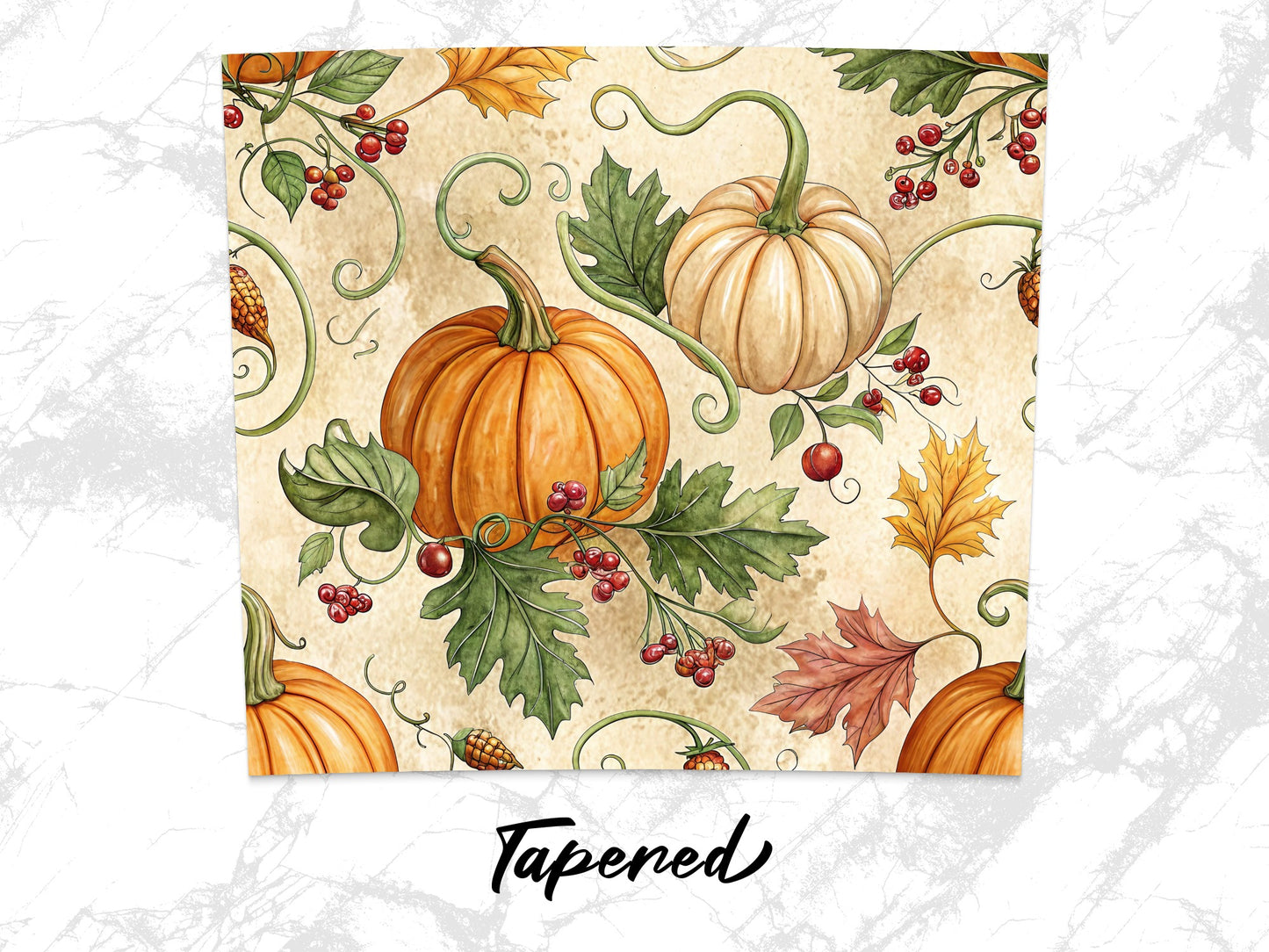 Autumn Pumpkin Pattern Wrapping Paper, Fall Harvest Gift Wrap, Thanksgiving Decor, Seasonal Crafts, Printable Background Design